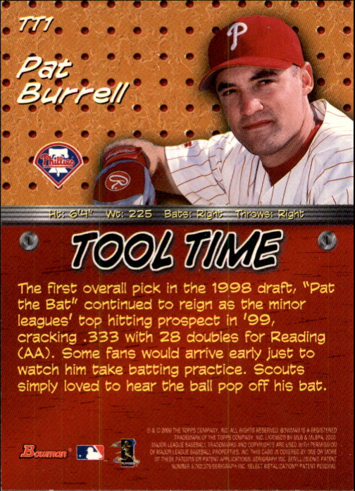 2000 Bowman Baseball "Insert" Cards - Picture 30 of 64