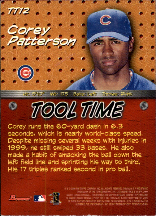 2000 Bowman Baseball "Insert" Cards - Picture 50 of 64