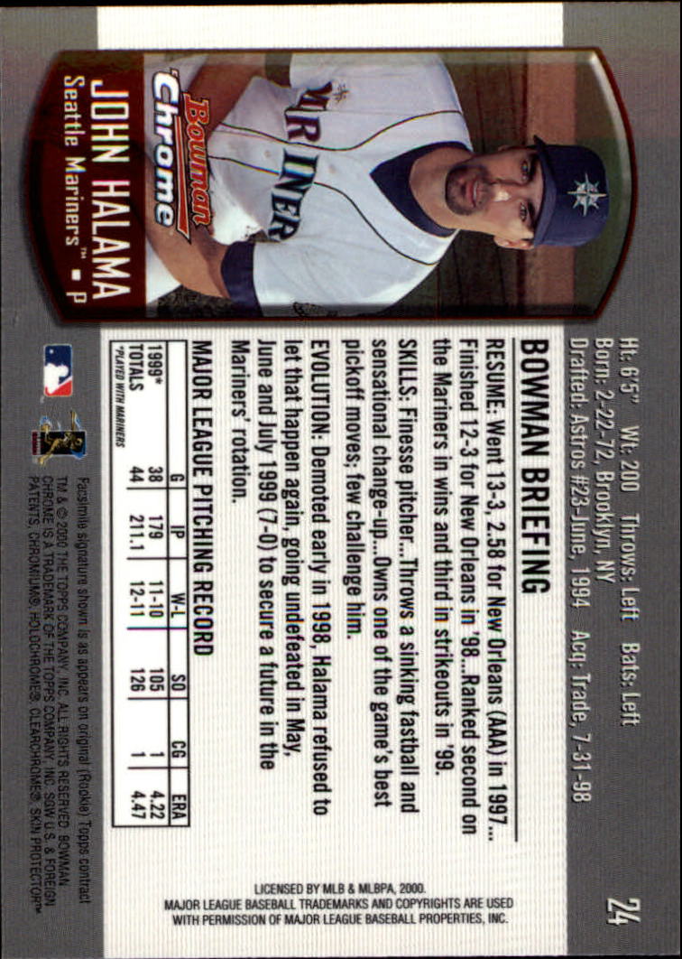 A8360- 2000 Bowman Chrome BB Cards 1-266 +Rookies -You Pick- 15+ FREE US SHIP - Picture 34 of 355