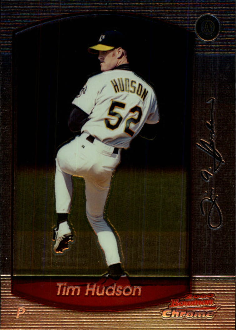 2000 Bowman Chrome #28 Tim Hudson