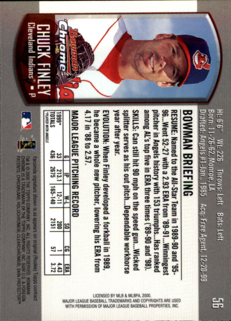 A8360- 2000 Bowman Chrome BB Cards 1-266 +Rookies -You Pick- 15+ FREE US SHIP - Picture 66 of 355