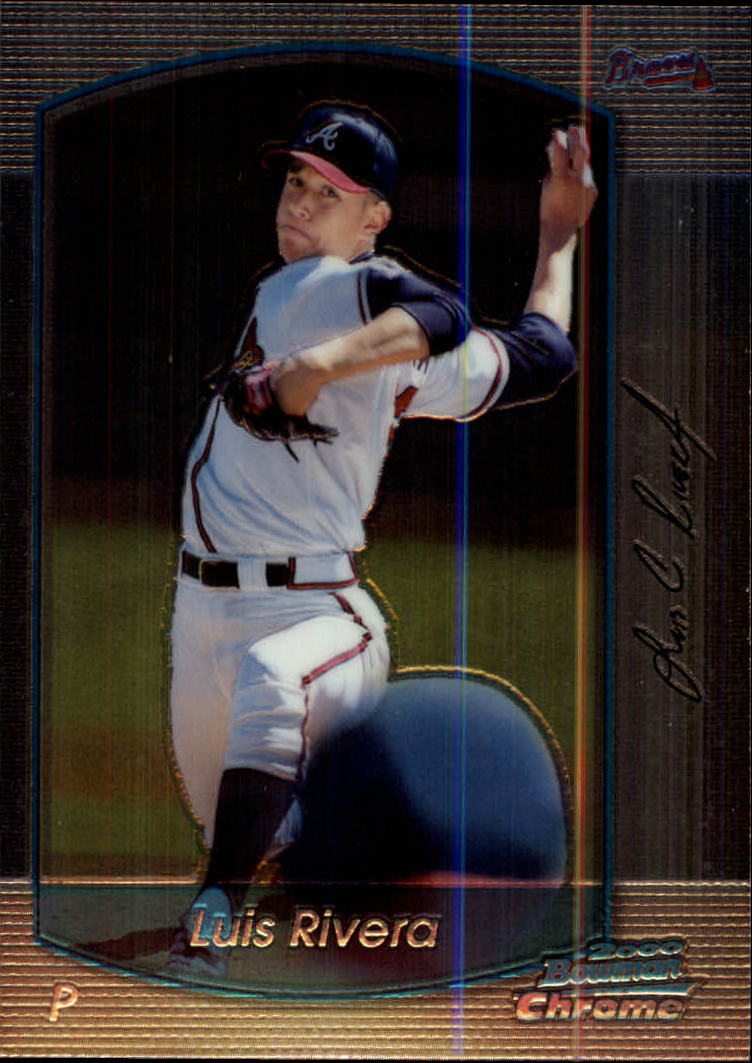 2000 Bowman Chrome #415 Luis Rivera