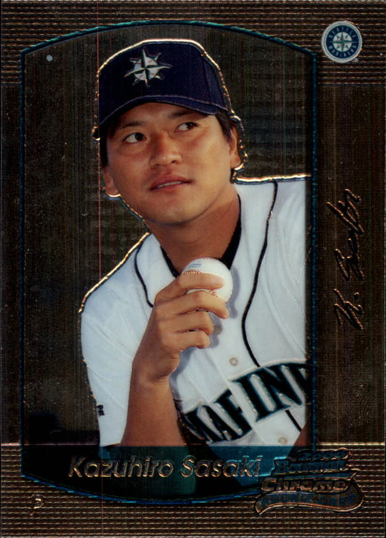 2000 Bowman Chrome Draft #58 Kazuhiro Sasaki RC