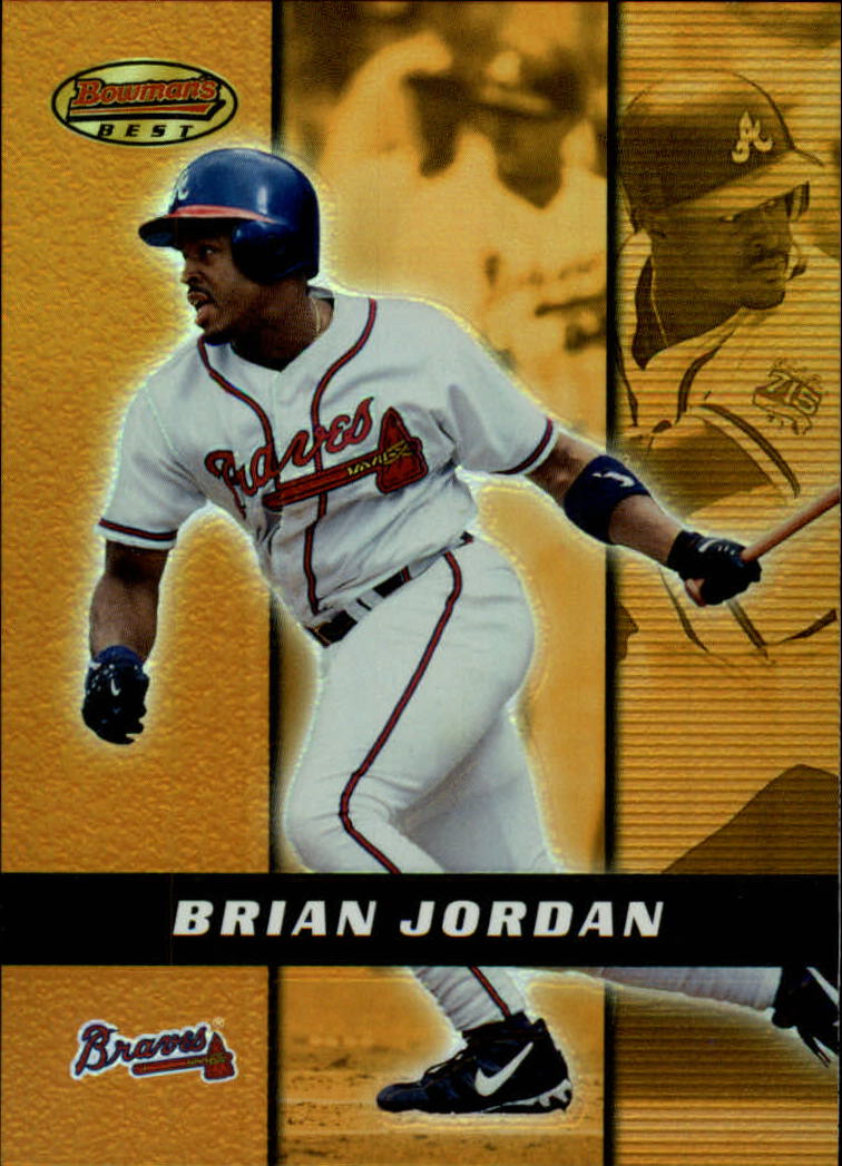 2000 Bowman's Best #29 Brian Jordan