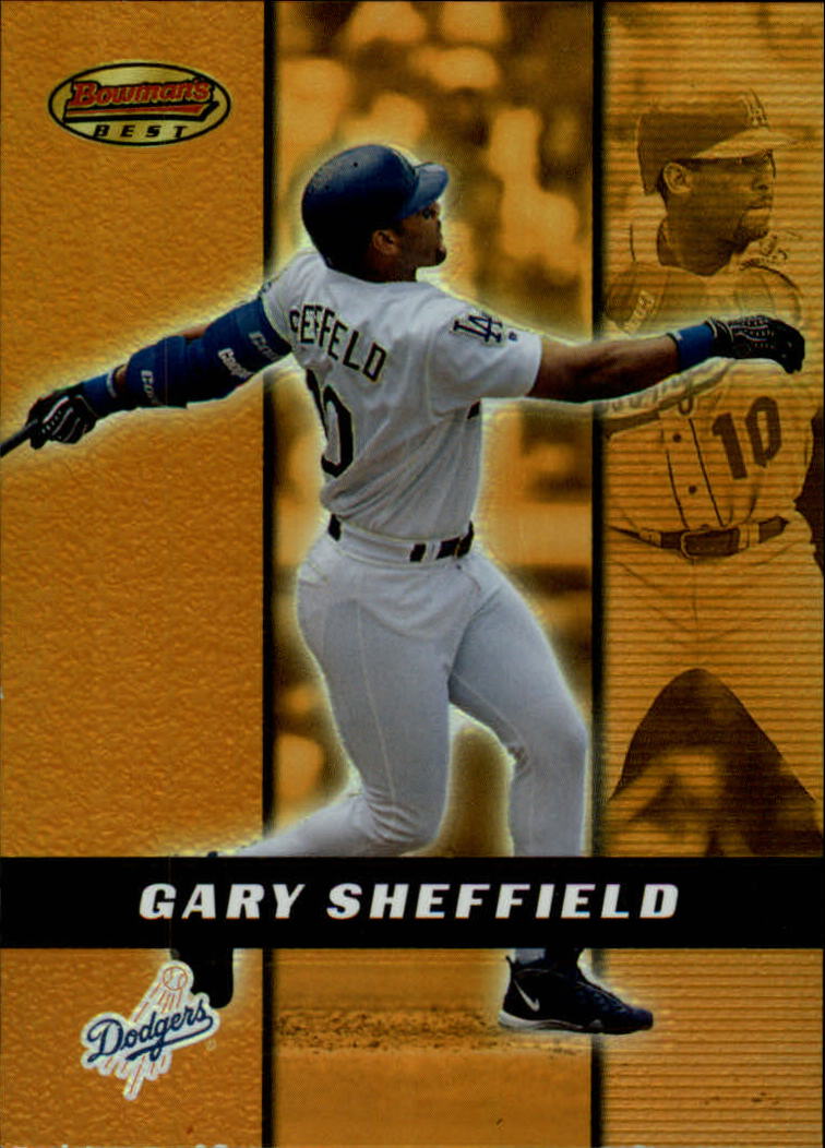2000 Bowman's Best #42 Gary Sheffield