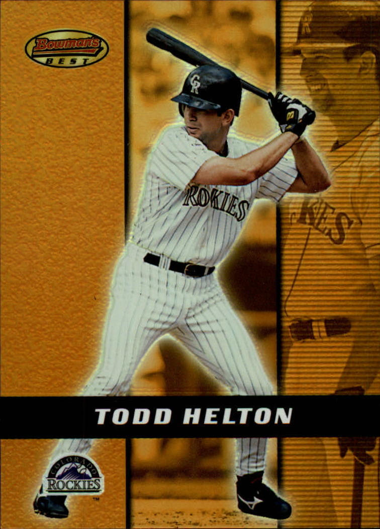 2000 Bowman's Best #83 Todd Helton