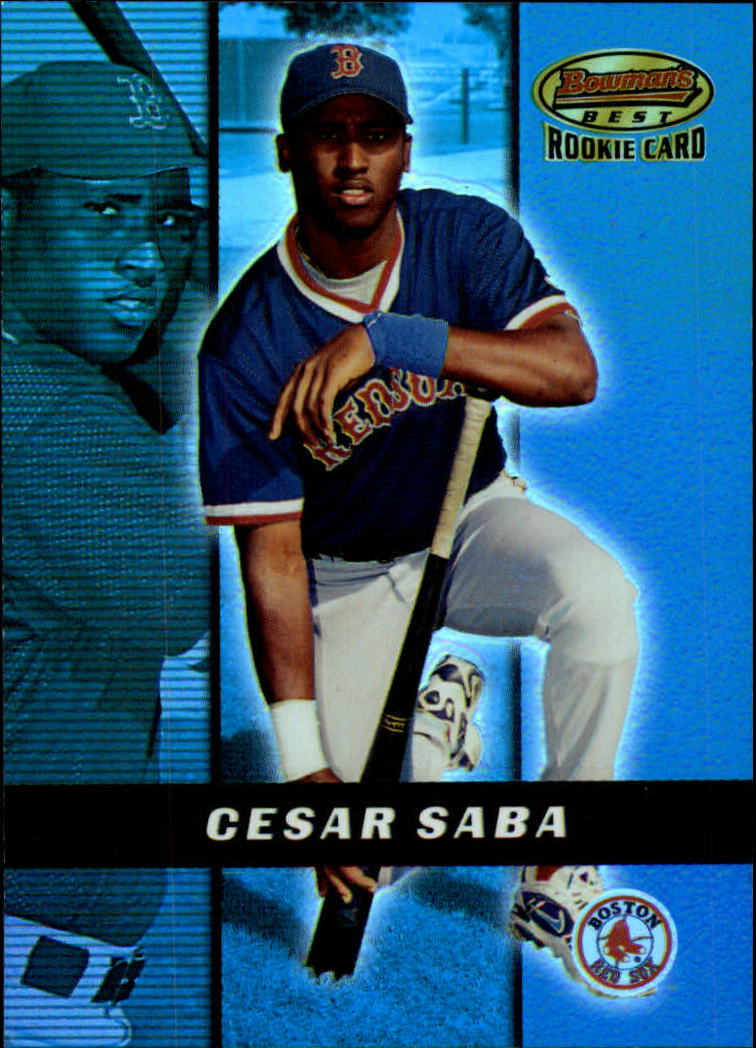 2000 Bowman's Best #162 Cesar Saba RC
