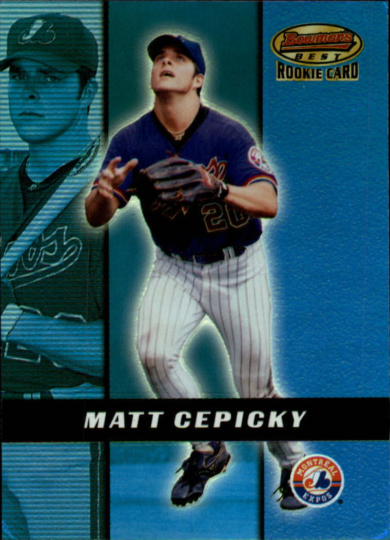 2000 Bowman's Best #189 Matt Cepicky RC