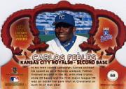 2000 Crown Royale Red #68 Carlos Febles back image
