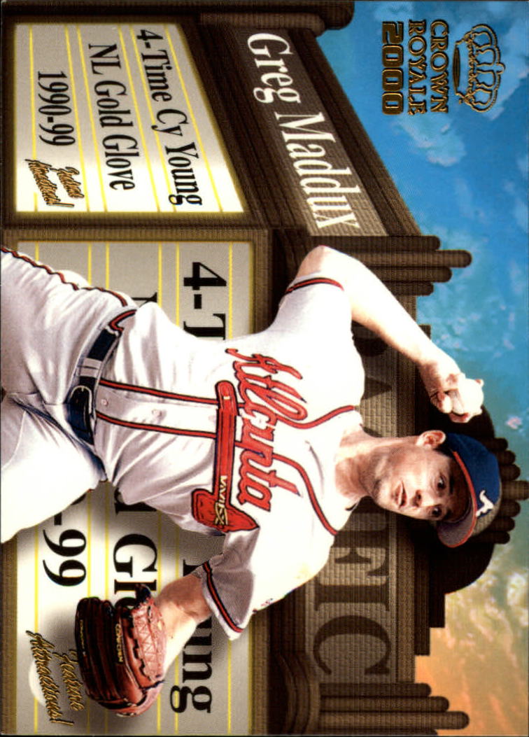 2000 Crown Royale Feature Attractions #3 Greg Maddux