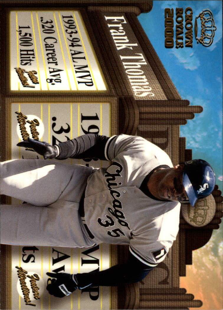 2000 Crown Royale Feature Attractions #8 Frank Thomas