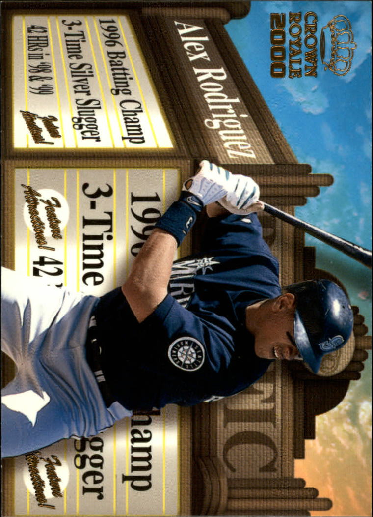 2000 Crown Royale Feature Attractions #24 Alex Rodriguez