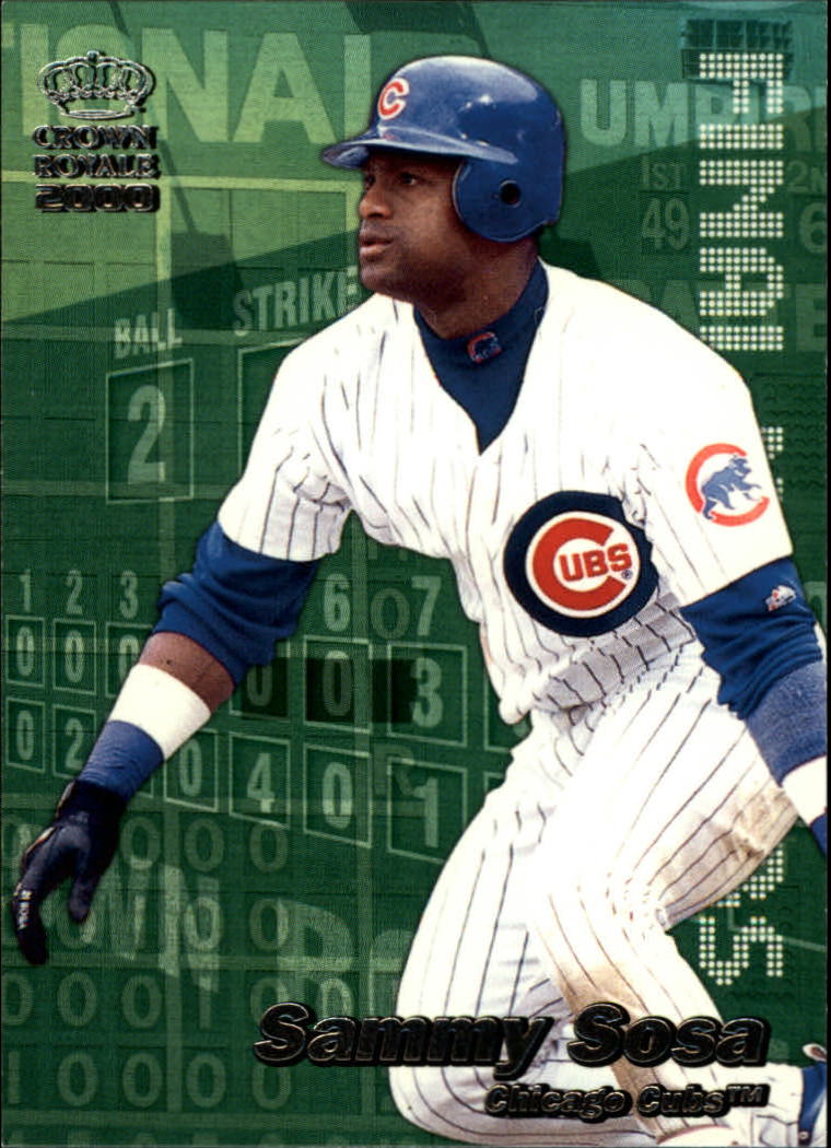 2000 Crown Royale Final Numbers #7 Sammy Sosa