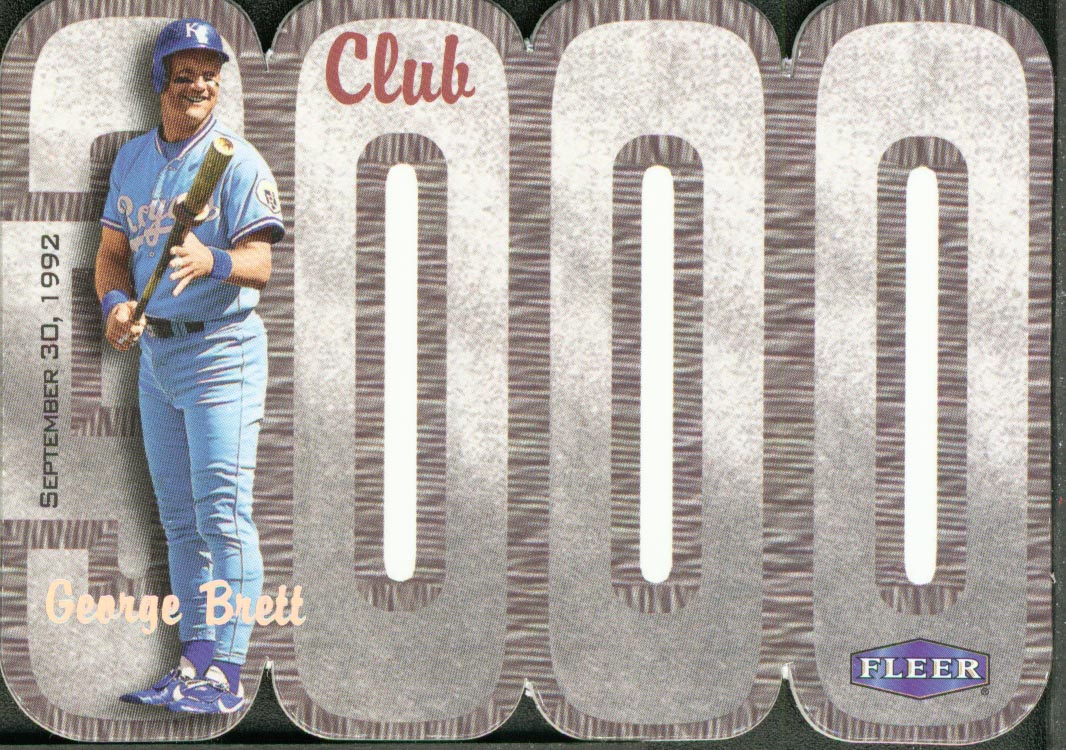 2000 Fleer Club 3000 #GB George Brett FLE