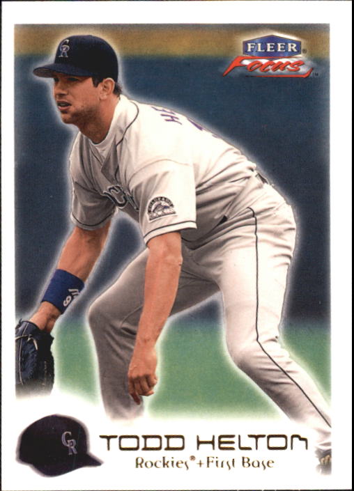 2000 Fleer Focus #196 Todd Helton