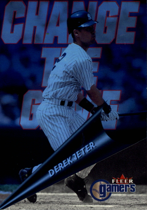 2000 Fleer Gamers Change the Game #4 Derek Jeter