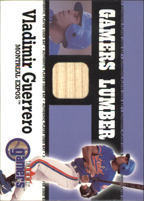 2000 Fleer Gamers Lumber #22 Vladimir Guerrero