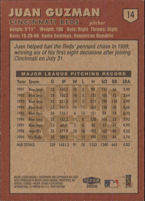 A1934- 2000 Fleer Tradition BB #s 1-250 +Rookies -You Pick- 15+ FREE US SHIP - Picture 15 of 461