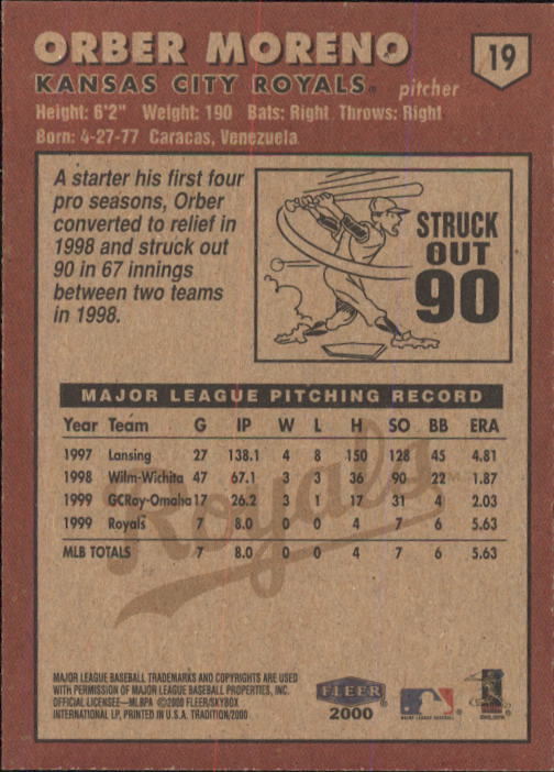 A1934- 2000 Fleer Tradition BB #s 1-250 +Rookies -You Pick- 15+ FREE US SHIP - Picture 23 of 461