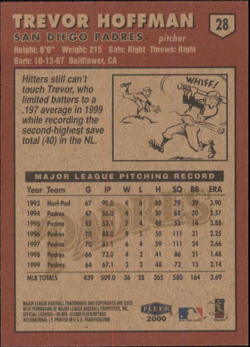 A1934- 2000 Fleer Tradition BB #s 1-250 +Rookies -You Pick- 15+ FREE US SHIP - Picture 39 of 461