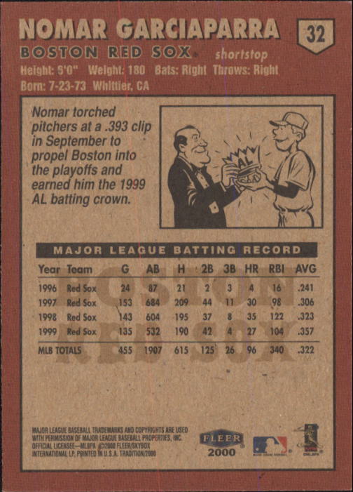A1934- 2000 Fleer Tradition BB #s 1-250 +Rookies -You Pick- 15+ FREE US SHIP - Picture 47 of 461