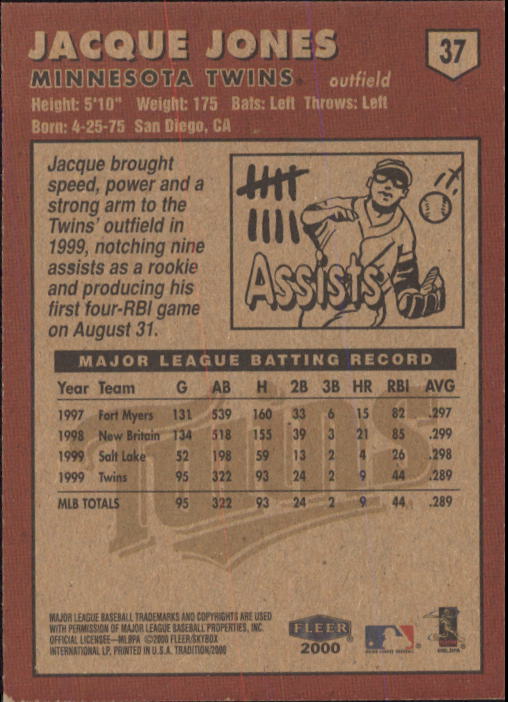 A1934- 2000 Fleer Tradition BB #s 1-250 +Rookies -You Pick- 15+ FREE US SHIP - Picture 57 of 461