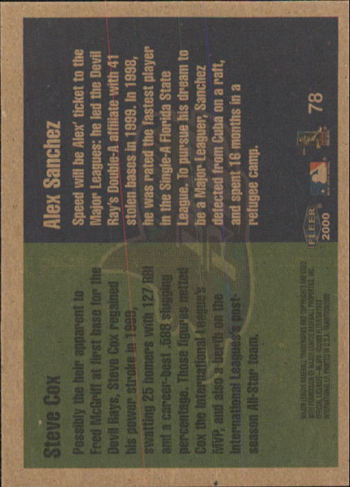 A1934- 2000 Fleer Tradition BB #s 1-250 +Rookies -You Pick- 15+ FREE US SHIP - Picture 137 of 461