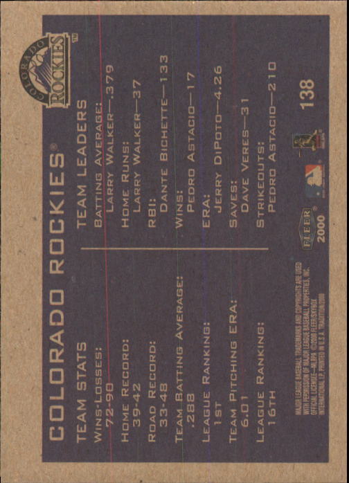 A1934- 2000 Fleer Tradition BB #s 1-250 +Rookies -You Pick- 15+ FREE US SHIP - Picture 251 of 461
