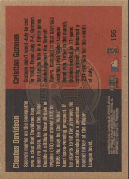 A1934- 2000 Fleer Tradition BB #s 1-250 +Rookies -You Pick- 15+ FREE US SHIP - Picture 285 of 461