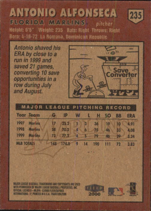A1934- 2000 Fleer Tradition BB #s 1-250 +Rookies -You Pick- 15+ FREE US SHIP - Picture 433 of 461