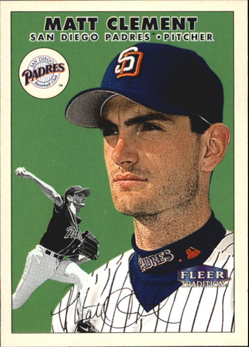 Matt Clement 1998 Fleer Tradition Update #U74 Card San Diego