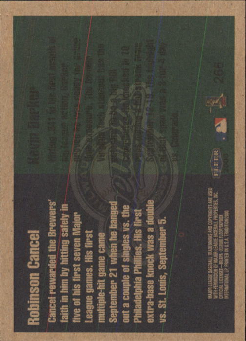 2000 Fleer Tradition Baseball "Main Set" Base Cards #226 to #450 - Picture 83 of 445
