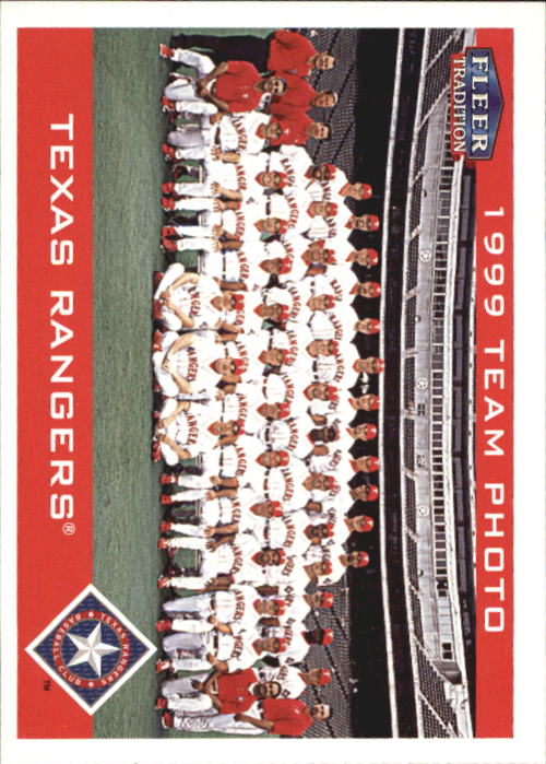 2000 Fleer Tradition #392 Texas Rangers