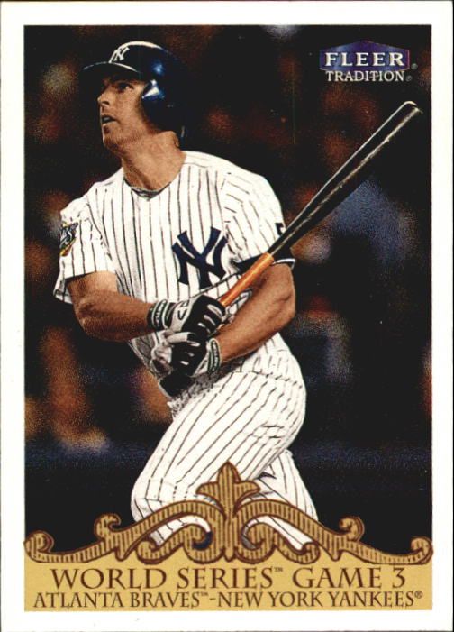 2000 Fleer Tradition Baseball "Main Set" Base Cards #226 to #450 - Picture 442 of 445