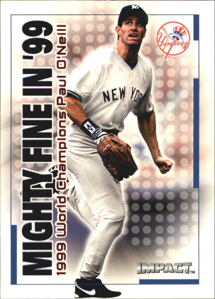 NM PAUL O'NEILL NEW YORK YANKEES MLB BASEBALL CARD (2000) | SidelineSwap