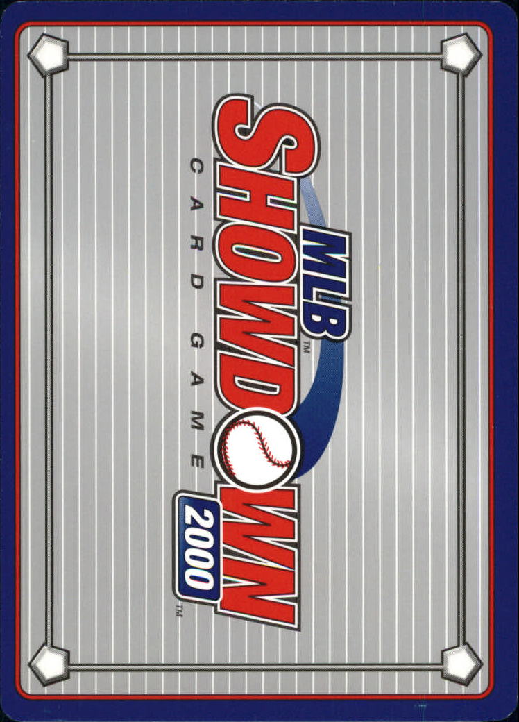 2000 MLB Showdown Unlimited #6 Troy Glaus back image