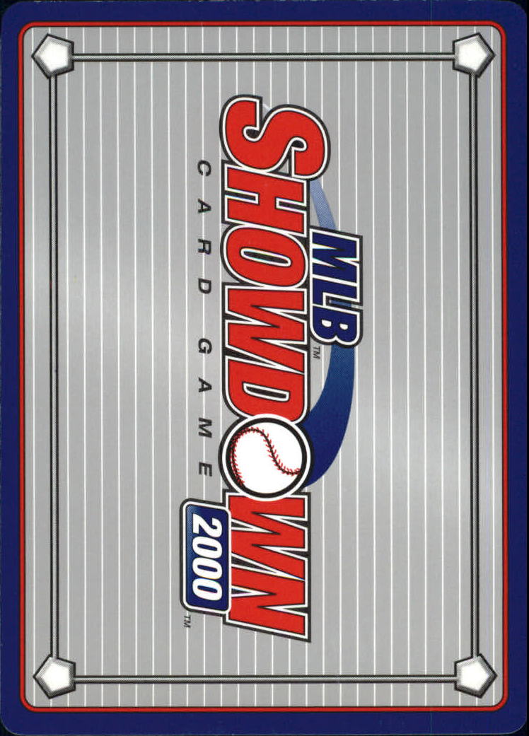 2000 MLB Showdown Unlimited #10 Troy Percival back image