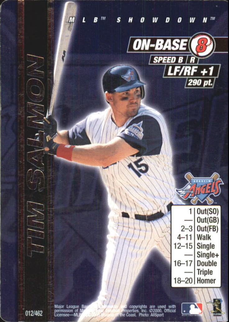 2000 MLB Showdown Unlimited #12 Tim Salmon