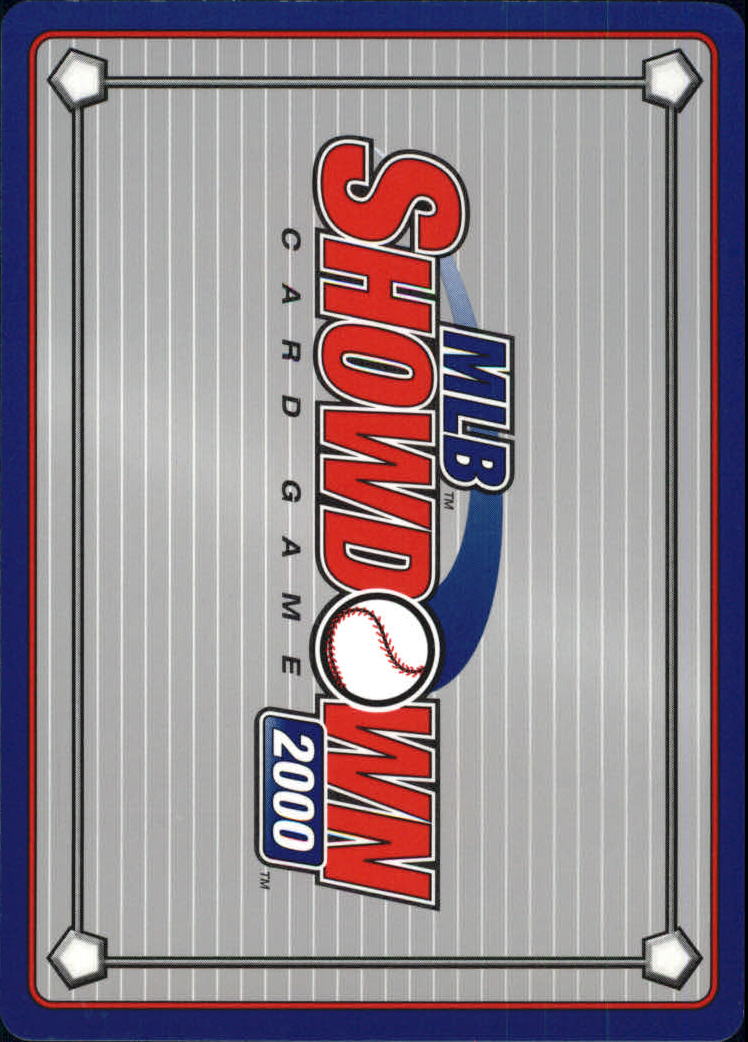 2000 MLB Showdown Unlimited #14 Mo Vaughn back image