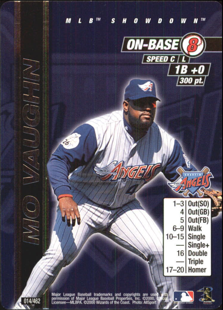 2000 MLB Showdown Unlimited #14 Mo Vaughn
