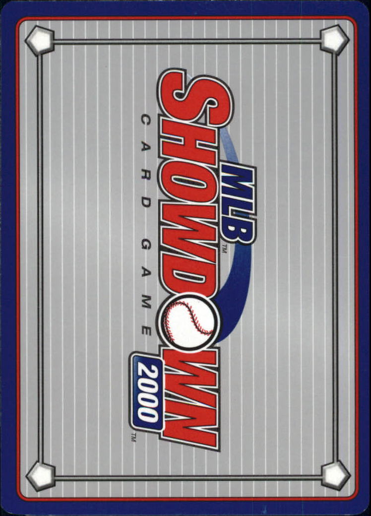 2000 MLB Showdown Unlimited #15 Matt Walbeck back image
