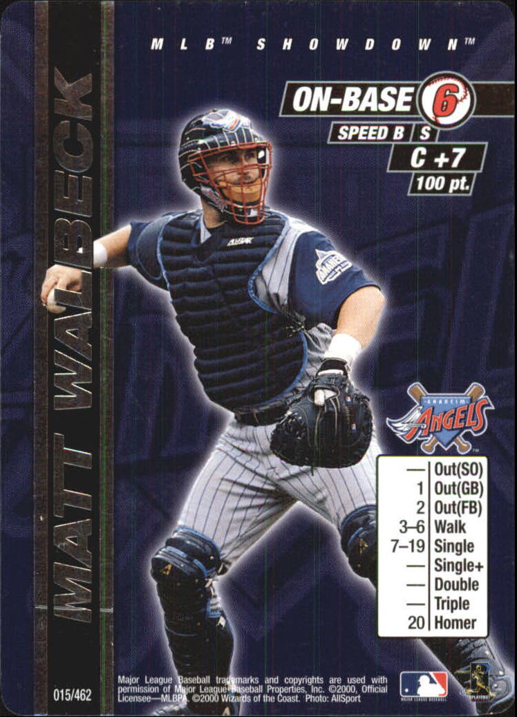 2000 MLB Showdown Unlimited #15 Matt Walbeck