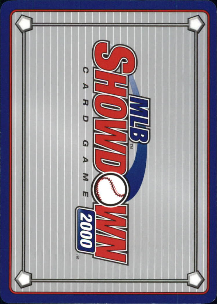 2000 MLB Showdown Unlimited #18 Omar Daal back image
