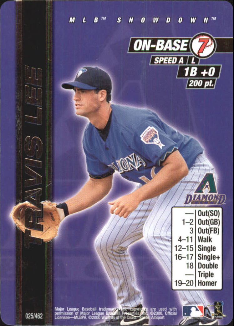 2000 MLB Showdown Unlimited #25 Travis Lee
