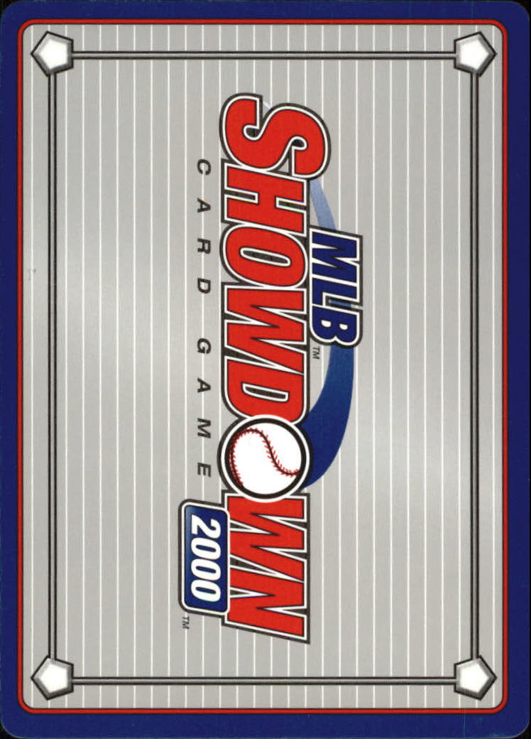 2000 MLB Showdown Unlimited #27 Dan Plesac back image