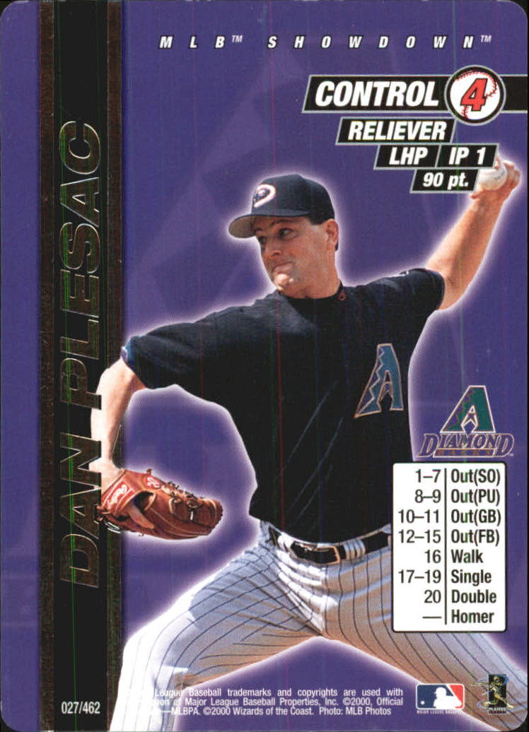 2000 MLB Showdown Unlimited #27 Dan Plesac