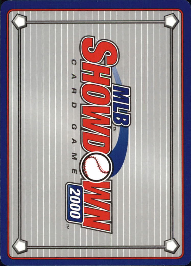 2000 MLB Showdown Unlimited #60 Jeff Reboulet back image
