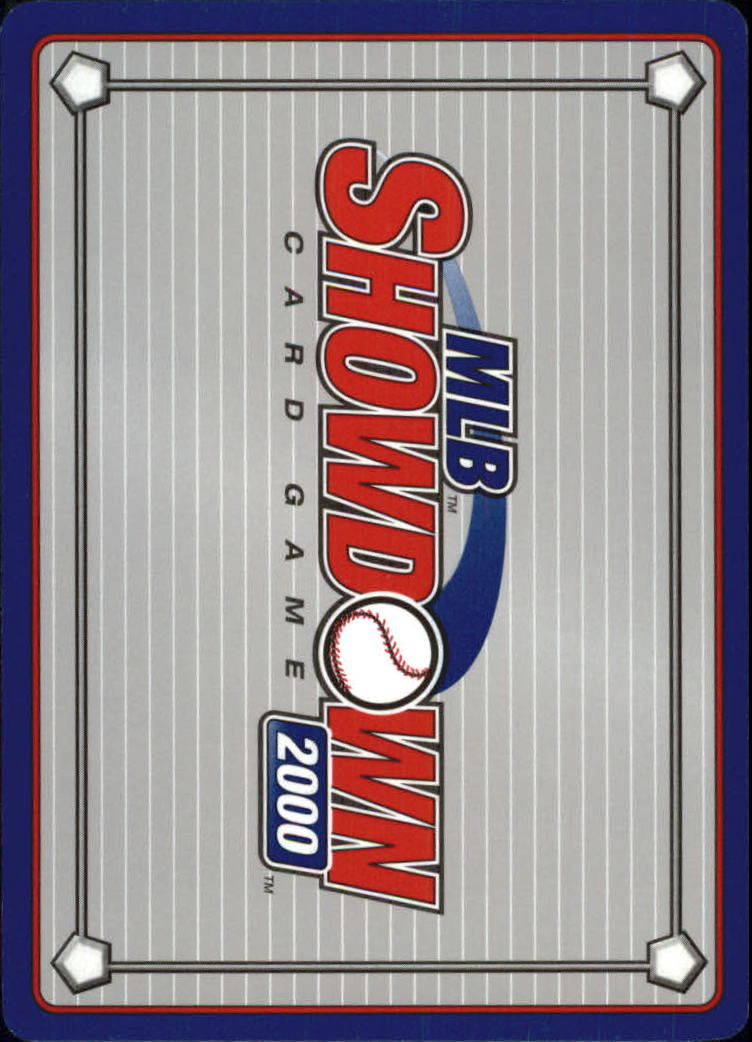 2000 MLB Showdown Unlimited #69 Darren Lewis back image