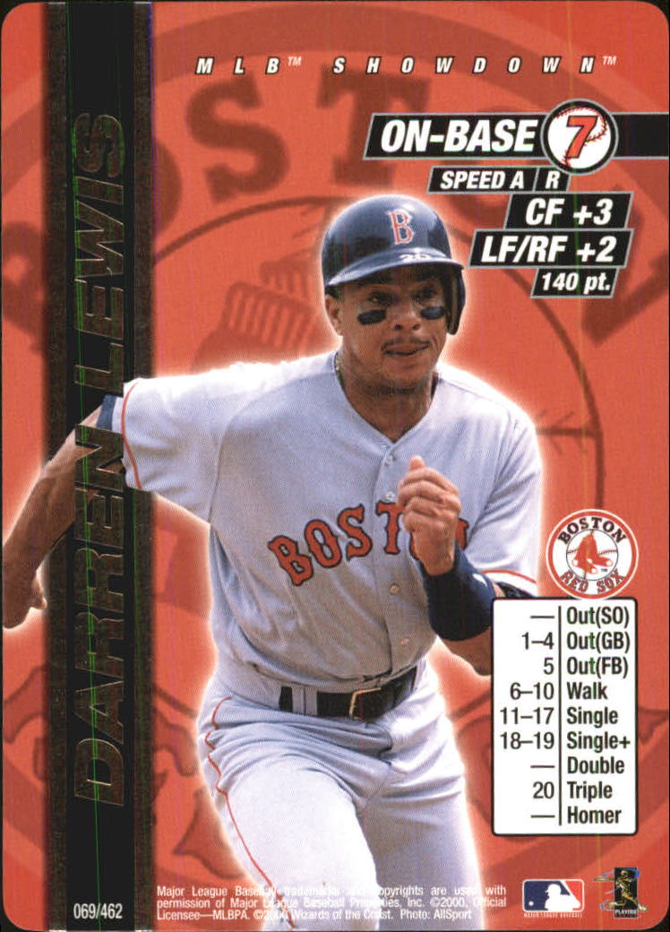 2000 MLB Showdown Unlimited #69 Darren Lewis