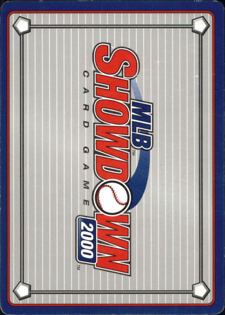 2000 MLB Showdown Unlimited #111 Aaron Boone back image